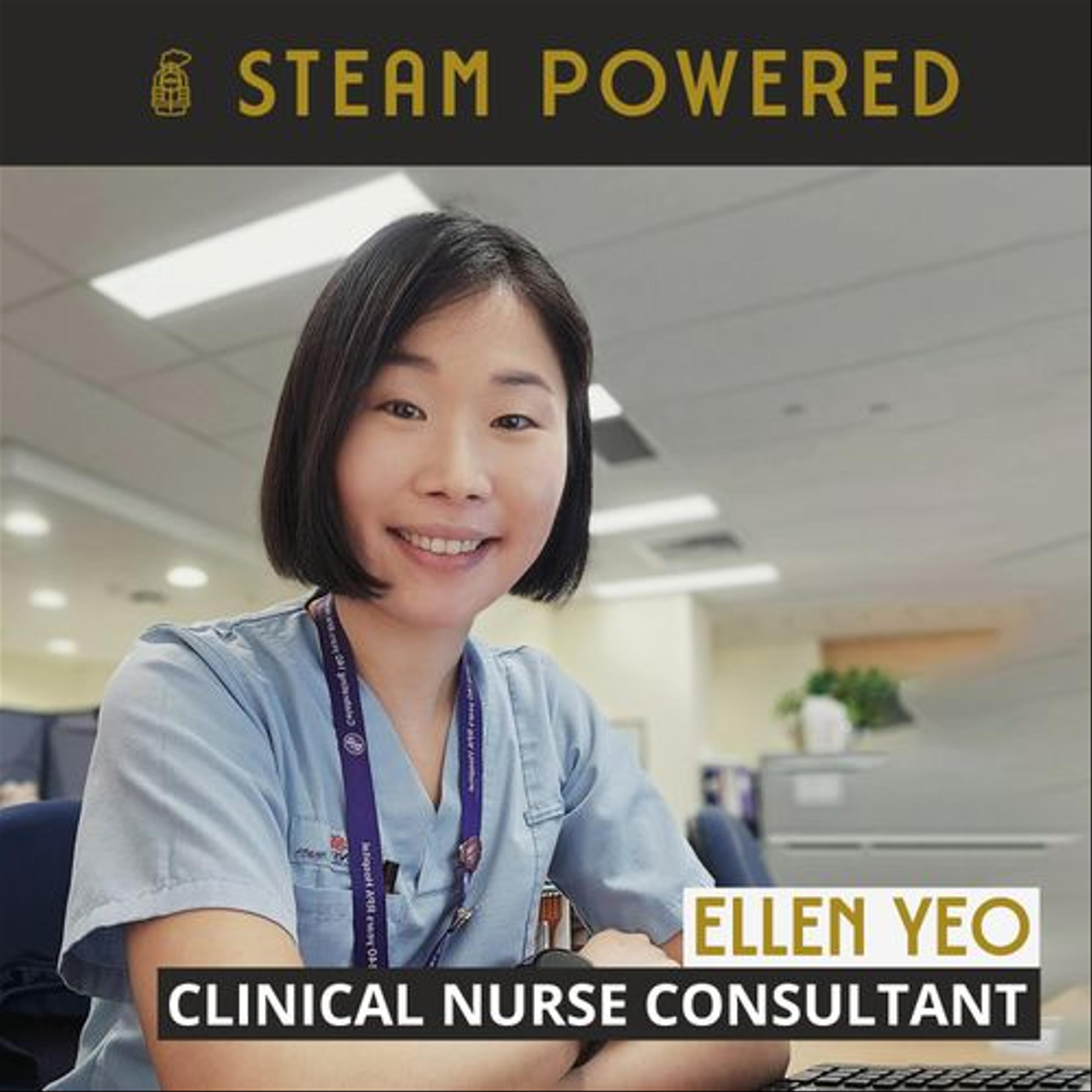 STEAM Powered - Clinical Trial Nursing and the STEMM of Nursing with Ellen Yeo